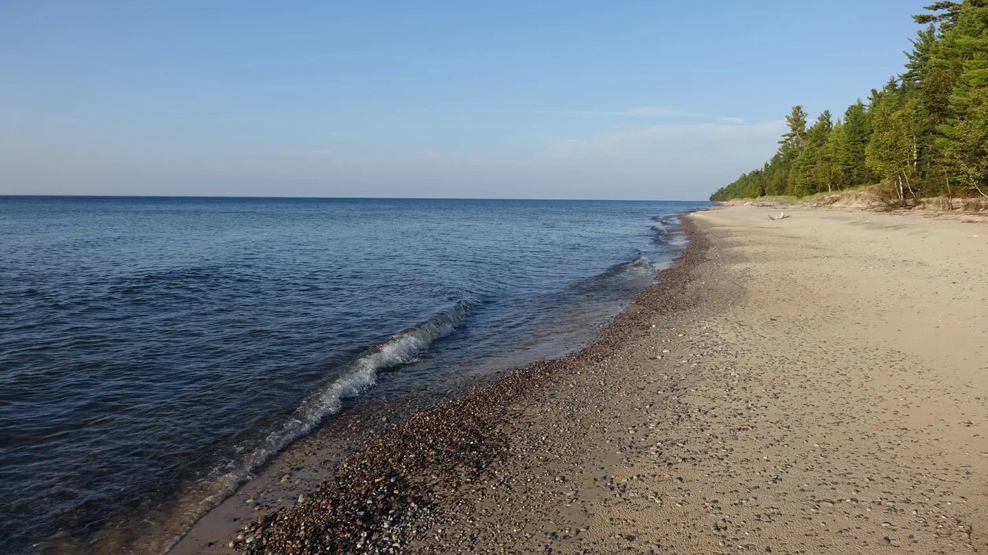Twelvemile Beach, a short walk from your site.
